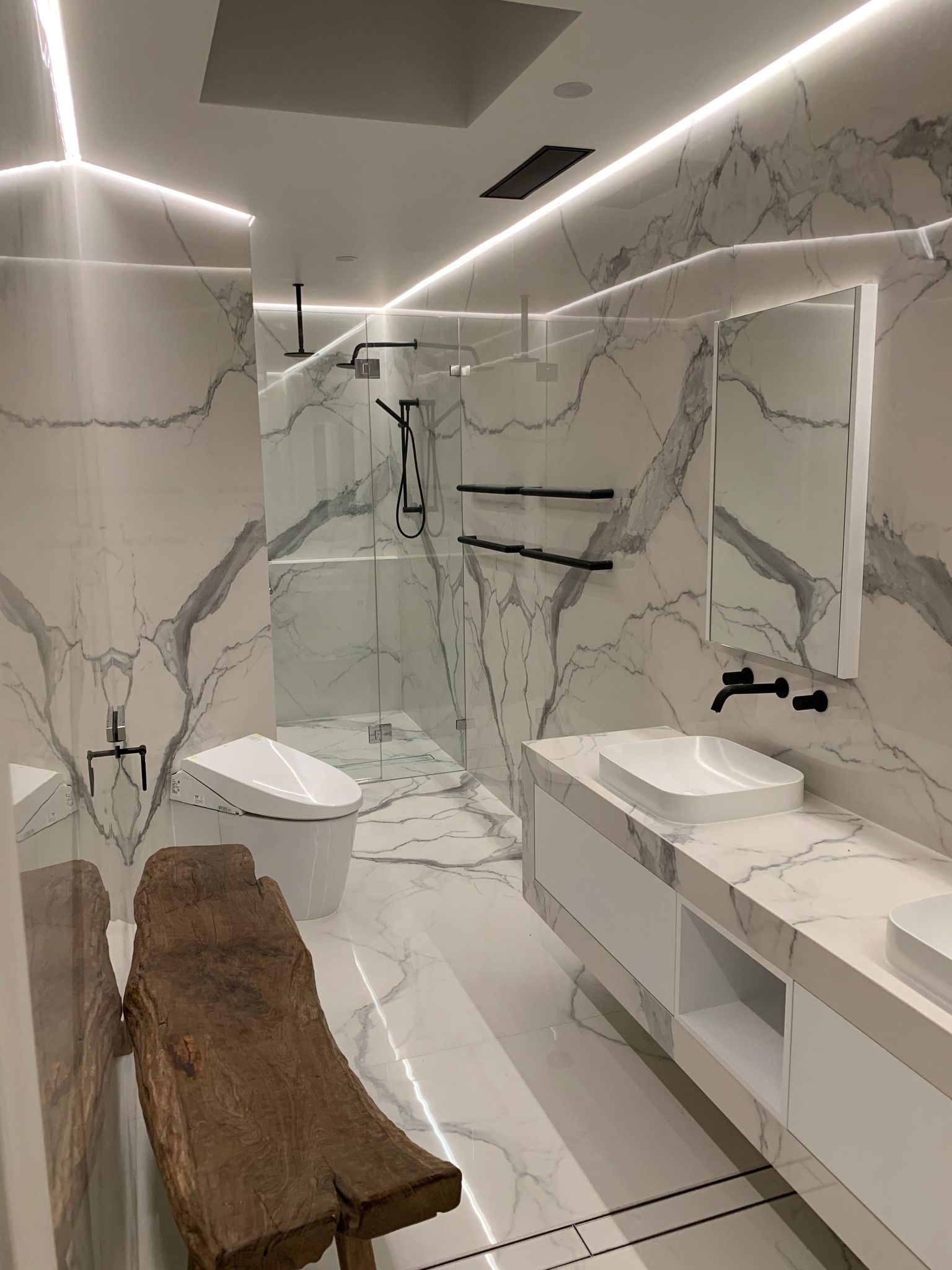 Bathroom Porcelain Installation - Sydney Stonemason - Porcelain Stone