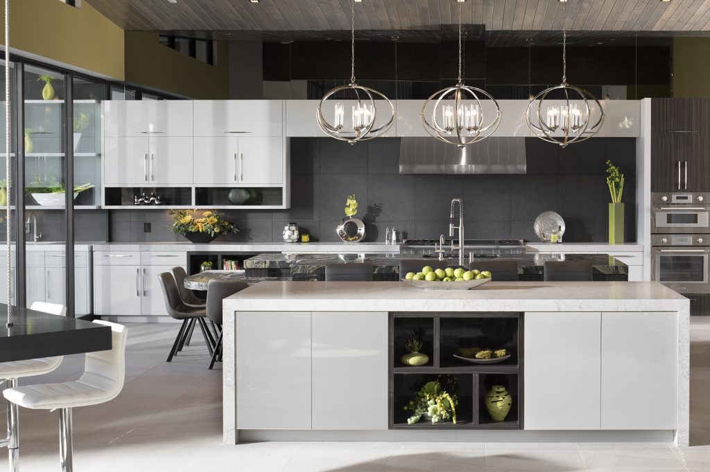 american home  featuring caesarstone